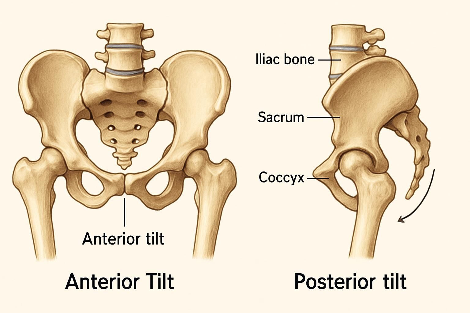 Découvrez comment reconnaître les symptômes de la bascule du bassin et comprendre les causes pour mieux prévenir et traiter ce déséquilibre postural.