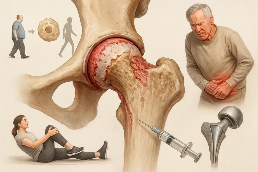 Découvrez tout sur la coxarthrose : ses causes, les symptômes à surveiller et les traitements disponibles pour soulager cette maladie articulaire.