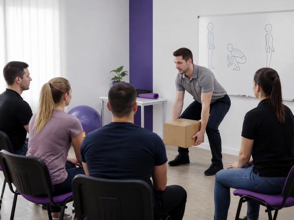 Formation gestes et postures en entreprise